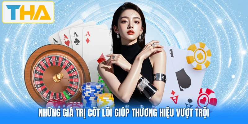 Những giá trị cốt lõi giúp thương hiệu vượt trội